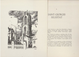 Dessin Commenté - église Saint Georges De Sélestat - Dessins