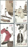 309258 MNH CHINA. República Popular 2013 ESCRITORES ANTIGUOS - Ongebruikt