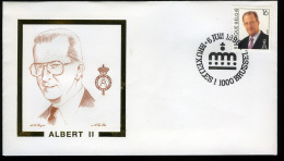 2639 - FDC - Z.M. Koning Albert II - Roi Albert II - Stempel: Bruxelles-Brussel - 1991-2000