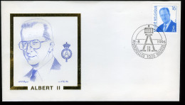 2660 - FDC - Z.M. Koning Albert II - Roi Albert II - Stempel: Bruxelles-Brussel - 1991-2000