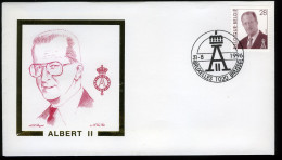 2661 - FDC - Z.M. Koning Albert II - Roi Albert II - Stempel: Bruxelles-Brussel - 1991-2000