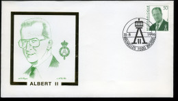 2662 - FDC - Z.M. Koning Albert II - Roi Albert II - Stempel: Bruxelles-Brussel - 1991-2000