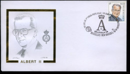 2840 - FDC - Z.M. Koning Albert II - Roi Albert II - Stempel: Bruxelles-Brussel - 1991-2000