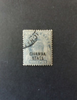 PROTECTORAT BRITANNIQUE INDIA ETATS PRINCIERS DE L INDE CHAMBA 1900 KING EDWARD VII OVERPRINTED CHAMBA STATE - Chamba