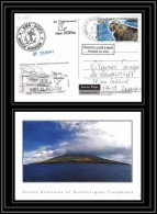 2795 Helilagon Terres Australes (taaf)-carte Postale Dufresne 2 Signé Signed Op 2008/1 ST PAUL N°511 Sea Elephant - Helikopters