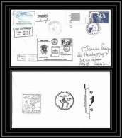 2437 Dufresne 2 Signé Signed N°391 28/3/2004 ELEC MASTER GROUP ANTARCTIC Terres Australes (taaf) Lettre Cover Coin Daté - Antarctic Expeditions