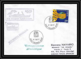 2063 Antarctic Norvège (Norway) Lettre (cover) Mariya Ermolova 7/6/1983 - Lettres & Documents