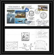 3017 Helilagon Dufresne Signé Signed Op 2010/2 Crozet 25/8/2010 N°570 Otarie Seal Terres Australes (taaf) Lettre Cover - Elicotteri