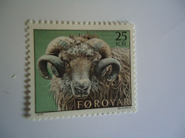 FAROE  MNH   ANIMALS SHEEP Aries  V 25  1979 - Hoftiere