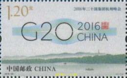 567036 MNH CHINA. República Popular 2016 G-20 2016 CHINA - Ongebruikt