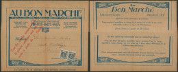 Houyoux - N°193 En Paire Sur Bande Pour Imprimé (complet) "Au Bon Marché" + Préo "Bruxelles 1923 > Namur - 1948 Exportation