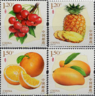 632045 MNH CHINA. República Popular 2018 FRUTOS - Unused Stamps