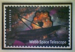 United States, Scott #5720, Used(o), 2022, Webb Space Telescope, (60¢) Forever, Multicolored - Used Stamps