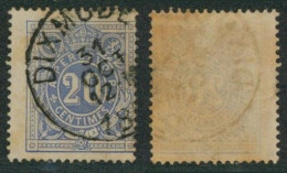 Taxe - N°TX2 Obl Simple Cercle "Dixmude". // (AD) - Timbres