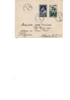 LETTRE AFFRANCHIE N°314 + N°440- OBLITERATION CAD - NANCY Pte DESILLES- MEURTHE ET MOSELLE -- ANNEE 1939 - Mechanical Postmarks (Other)