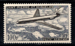 Saint-Pierre-et-Miquelon 1957 Yv. 25 Neuf ** 100% Poste Aérienne 100 F, Avion - Nuovi
