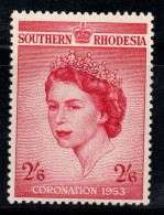 Rhodésie Du Sud 1953 Mi. 79 Neuf ** 100% Reine Elizabeth II, 2,6 - Rhodésie Du Sud (...-1964)