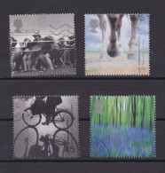 GRANDE-BRETAGNE 2000 TIMBRE N°2187/90 OBLITERE NOUVEAU MILLENAIRE - Used Stamps