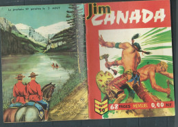 JIM CANADA N°50 Dl 3è Trimestre 1962- BE- RAP 0202 - Petit Format