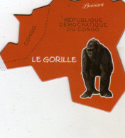 Magnets Magnet Afrique Brossard Republique Du Congo Le Gorille - Tourism