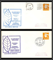 12579 Lot 2 Couleurs Raleigh Pittsburg 1/4/1979 Premier Vol First Flight Lettre Airmail Cover Usa Aviation - 3c. 1961-... Briefe U. Dokumente