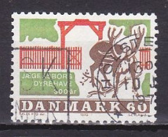 Denmark, 1970, Jaegersborg Deer Park 300th Anniv, 60ø, USED - Used Stamps