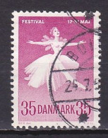 Denmark, 1959, Ballet & Musical Festival, 35ø, USED - Oblitérés