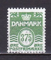 Denmark, 1999, Numeral & Wave Lines, 375ø, USED - Oblitérés