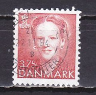 Denmark, 1992, Queen Margrethe II, 3.75kr, USED - Oblitérés