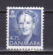 Denmark, 1991, Queen Margrethe II, 4.75kr, USED - Oblitérés