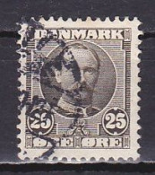 Denmark, 1907, King Frederik VIII, 25ø, USED - Gebraucht