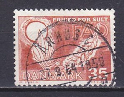 Denmark, 1963, Freedom From Hunger, 35ø/Fluorescent, USED - Oblitérés