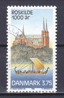 Denmark, 1998, Roskilde Millenary, 3.75kr, USED - Usati