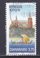 Denmark, 1998, Roskilde Millenary, 3.75kr, USED - Usati