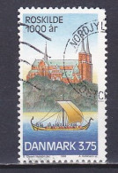 Denmark, 1998, Roskilde Millenary, 3.75kr, USED - Usati