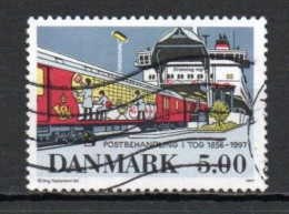 Denmark, 1997, Travelling Post Offices Closure, 5.00kr, USED - Used Stamps