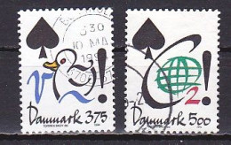 Denmark, 1994, Save Water & Energy Campaigns, Set, USED - Used Stamps