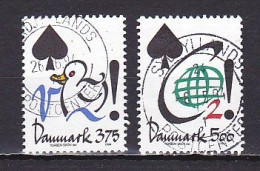 Denmark, 1994, Save Water & Energy Campaigns, Set, USED - Used Stamps