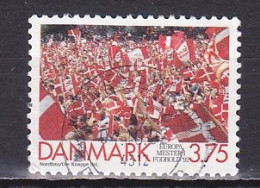 Denmark, 1992, Demark European Football Champions, 3.75kr, USED - Oblitérés