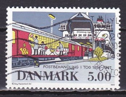 Denmark, 1997, Travelling Post Offices Closure, 5.00kr, USED - Used Stamps