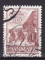 Denmark, 1962, Natural Preservation/Mill Monopolies Abolition, 10ø/Fluorescent, USED - Used Stamps