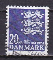 Denmark, 1986, Coat Of Arms, 20kr, USED - Usati