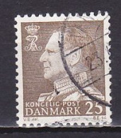 Denmark, 1963, King Frederik IX, 25ø, USED - Used Stamps
