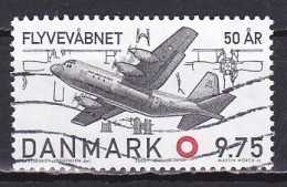 Denmark, 2000, Royal Danish Air Force 50th Anniv, 9.75kr, USED - Oblitérés