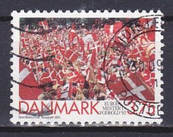 Denmark, 1992, Demark European Football Champions, 3.75kr, USED - Oblitérés