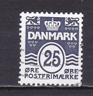 Denmark, 2005, Numeral & Wave Lines, 25ø, USED - Oblitérés
