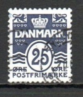 Denmark, 2005, Numeral & Wave Lines, 25ø, USED - Usati