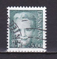 Denmark, 2000, Queen Margrethe II, 5.00kr, USED - Oblitérés