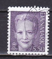 Denmark, 2000, Queen Margrethe II, 5.50kr, USED - Oblitérés