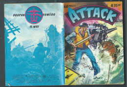 Bd "Attack   " Bimensuel N° 19" Trompe La Mort   , DL 1er Mai 1961- BE- RAP 0304 - Petit Format